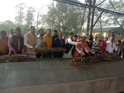 Patla worshiped, Puranpur sugar mill will run from December