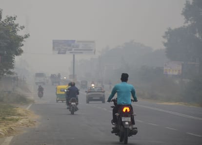 There was fog in the morning, clouds protected the sun