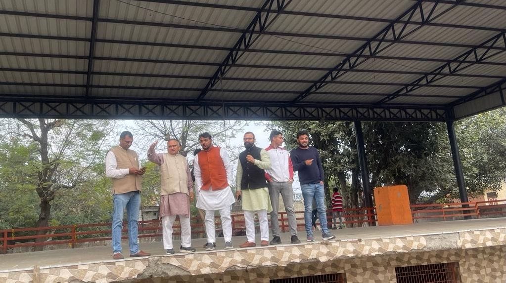 BJP's newly appointed state president welcomed today, flowers will be showered at more than 15 places