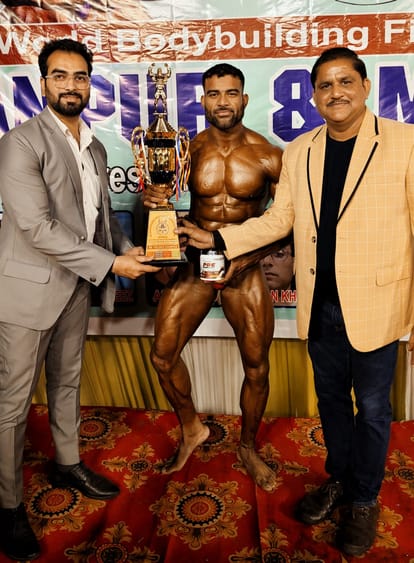 Yusuf of Ujhani won Mr. UP Championship
