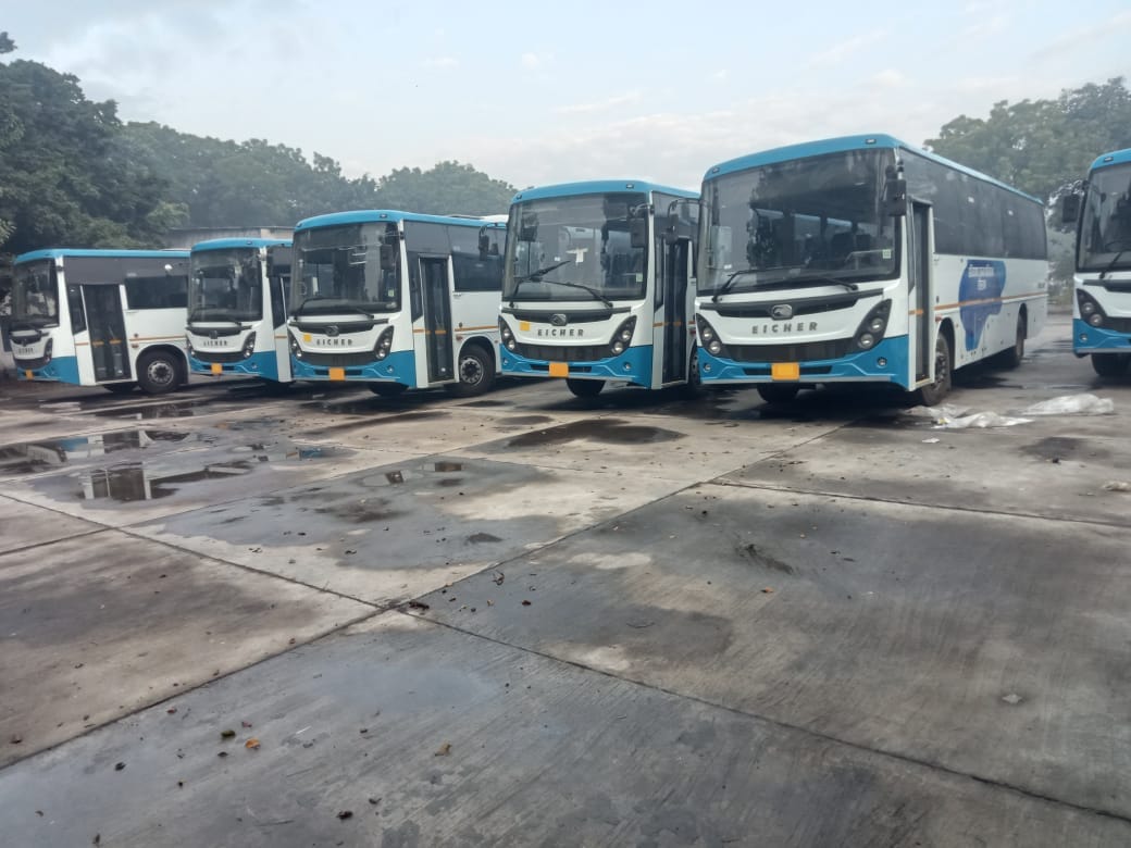 Depot received gift of six AC buses