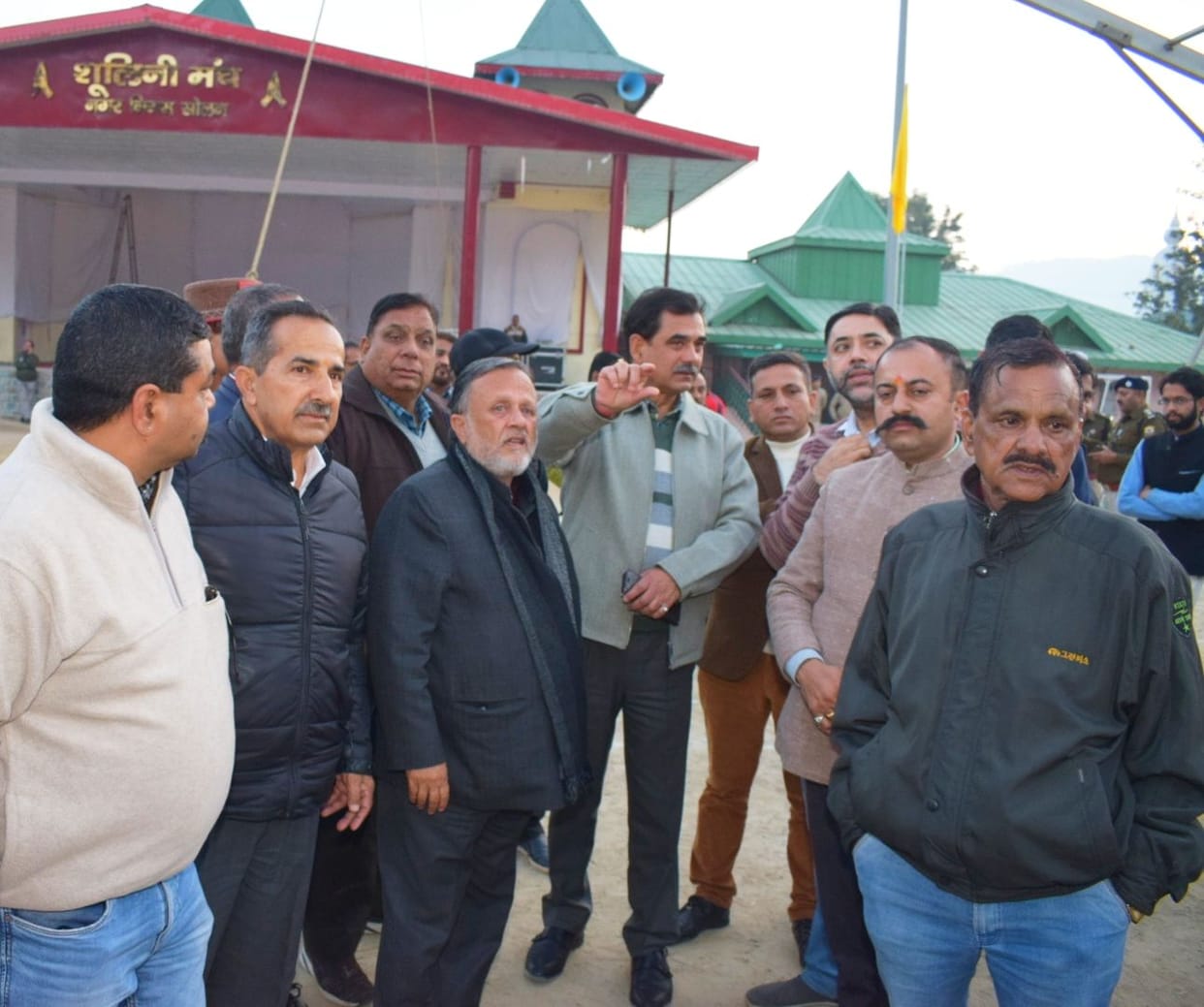 Sanjay Awasthi took stock of the preparations for the Chief Minister's visit