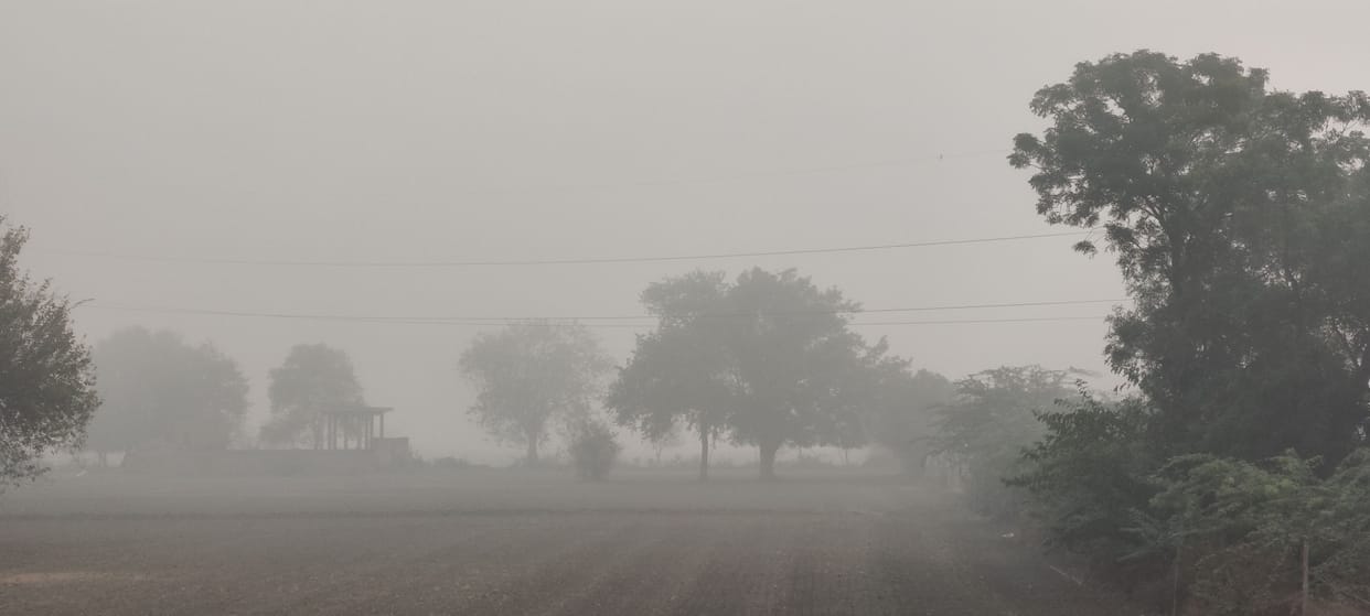 Fog has started, yet safety standards are not met on the roads