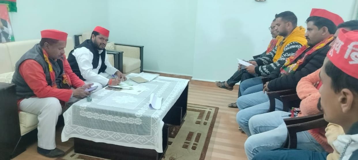 SP workers prepared for Lok Sabha elections