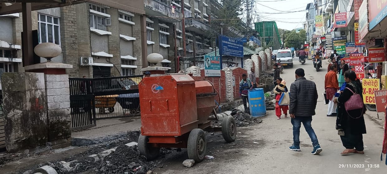 There will be underground drains outside Hamirpur Medical College, patients will get relief