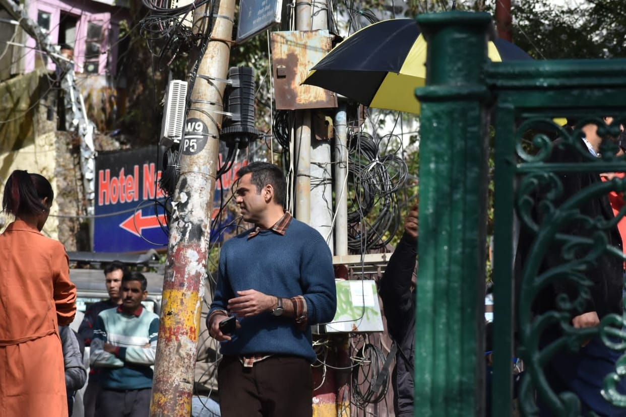 Scenes of 'Bun Tikki' shot in Nainital