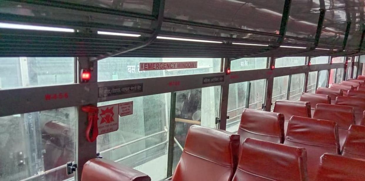 Panic button will be installed in roadways bus