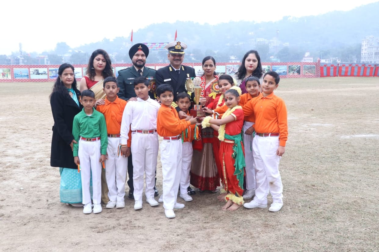 Meritorious honored in the annual function of Sainik School Sujanpur