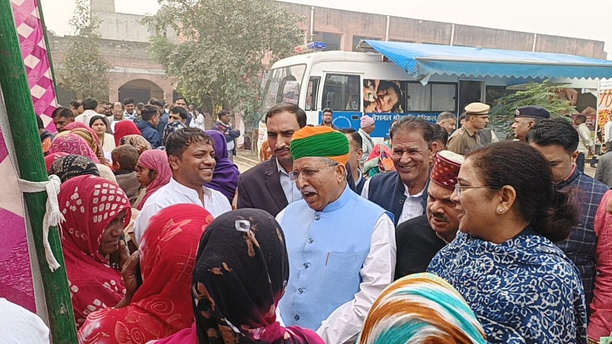 Will make every village, municipality, city council and municipal corporation developed: Arjunram Meghwal
