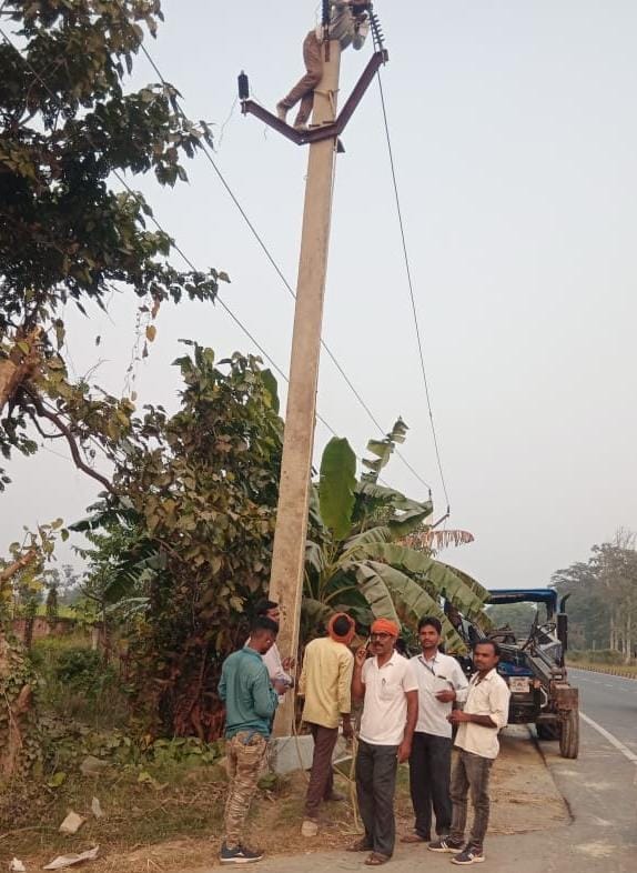 Truck collides with pole, power cut in 16 villages