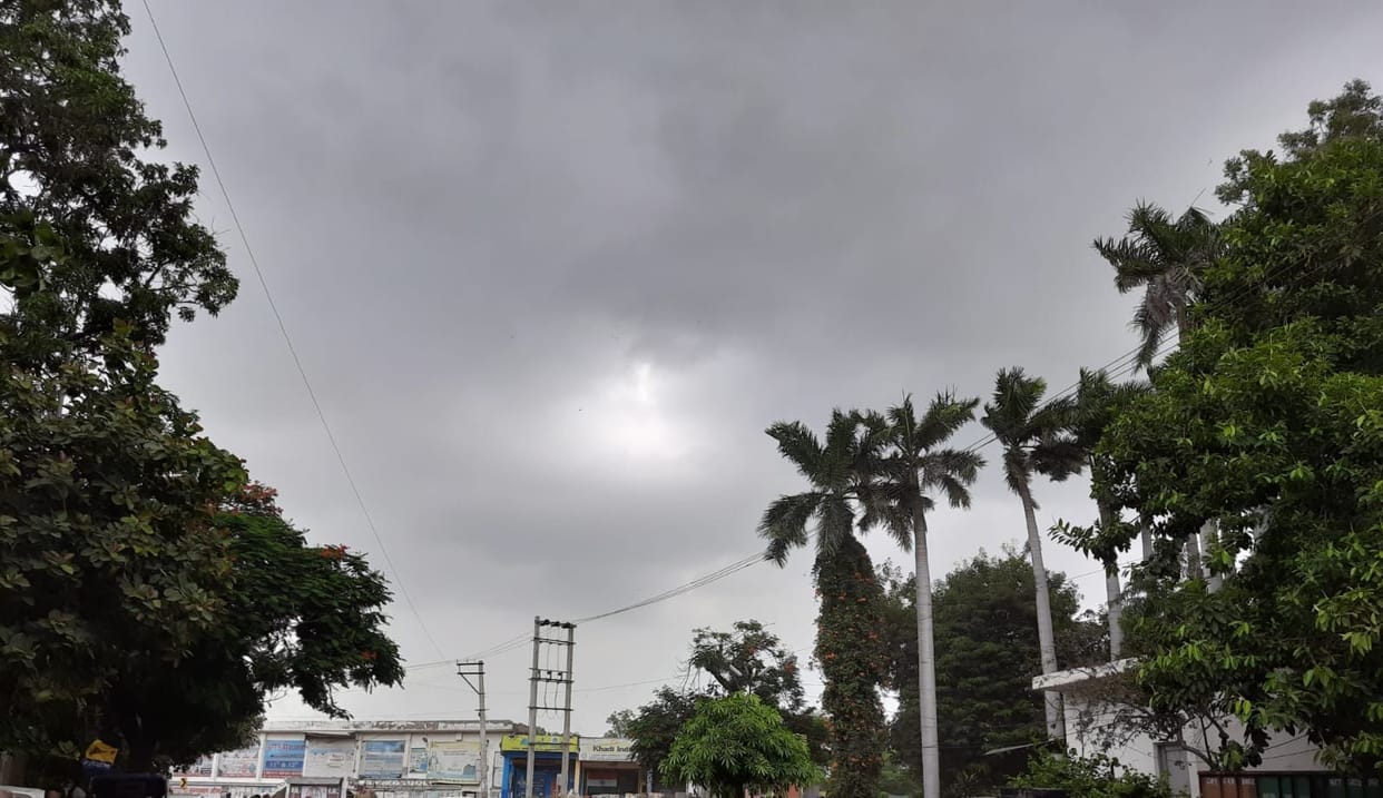 Light drizzle increased the chill in the weather