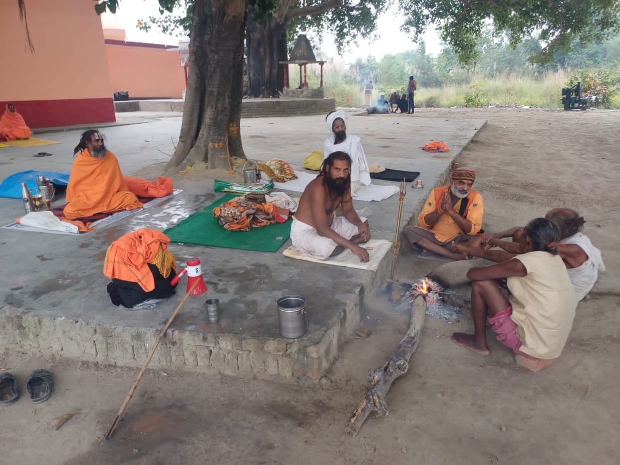 Chaurasi Kosi Parikrama reached Hanuman Bagh Chakohi