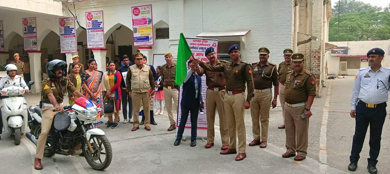 Traffic month ends, meritorious rewarded