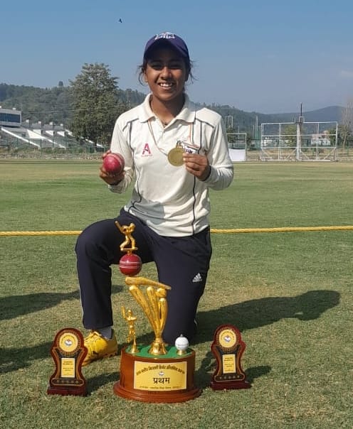 Priya's selection for national cricket competition