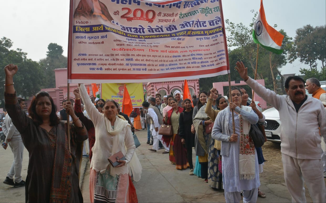 Arya Samaj raised demand, government should bring population control law