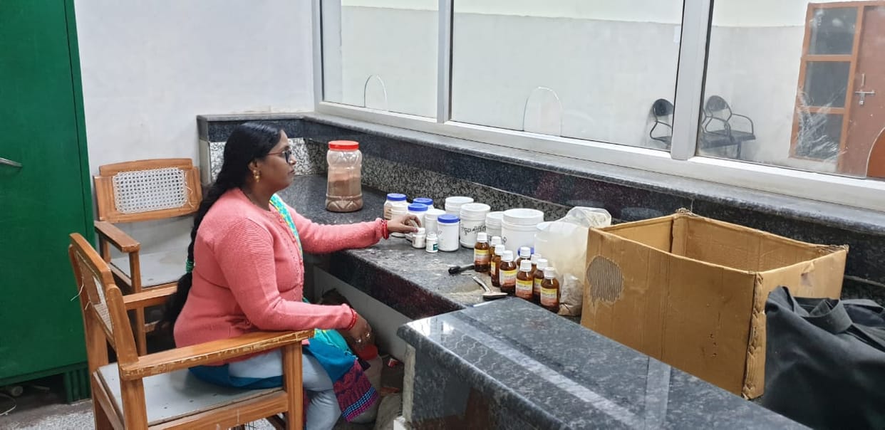 AYUSH department of district hospital facing shortage of medicines