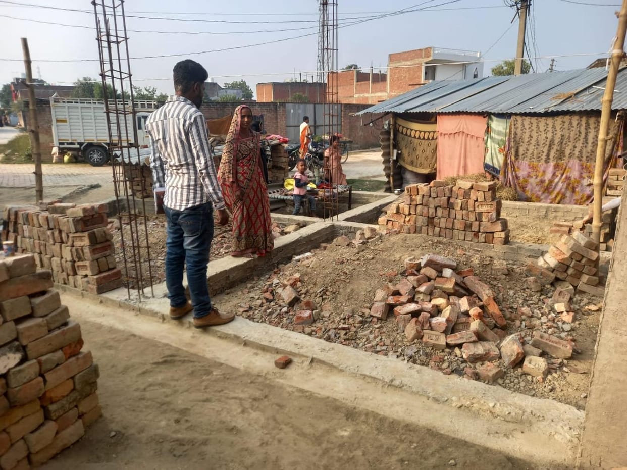 Permanent houses will be built