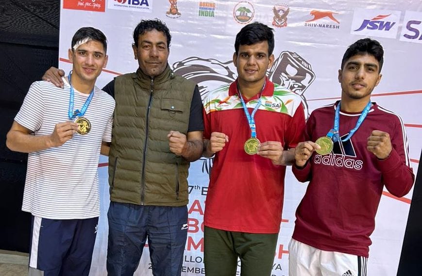 Mitathal's boxers showed their punching power in the National Boxing Championship, all three won gold medals