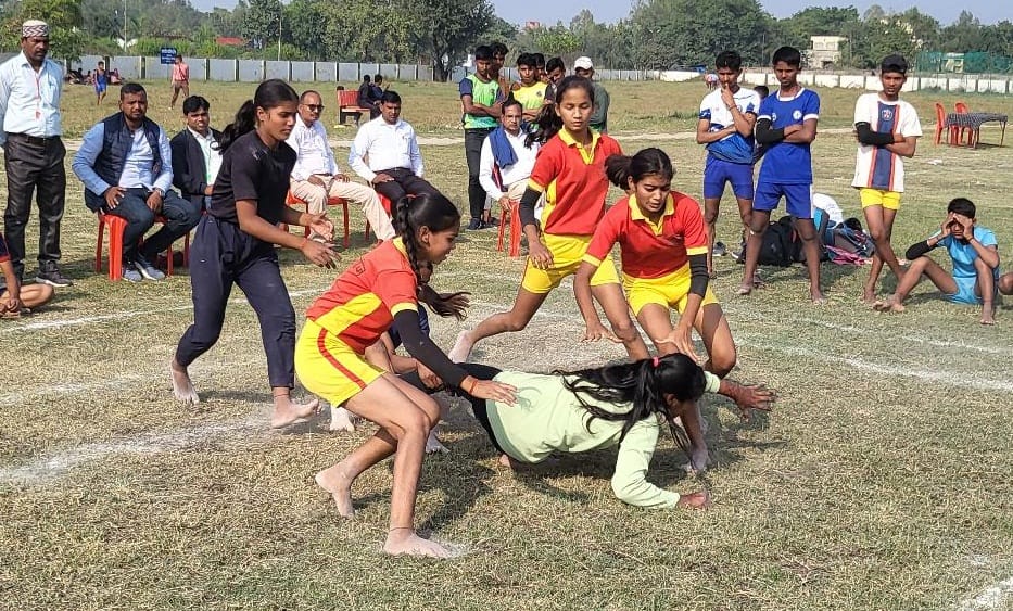 Sahana and Ramlalit got first place in long jump