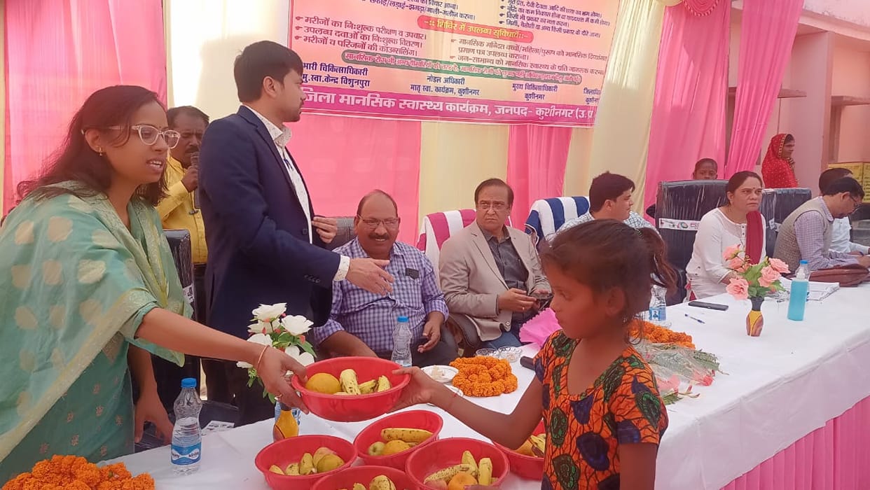 Fruits distributed among patients on International Day of Persons with Disabilities