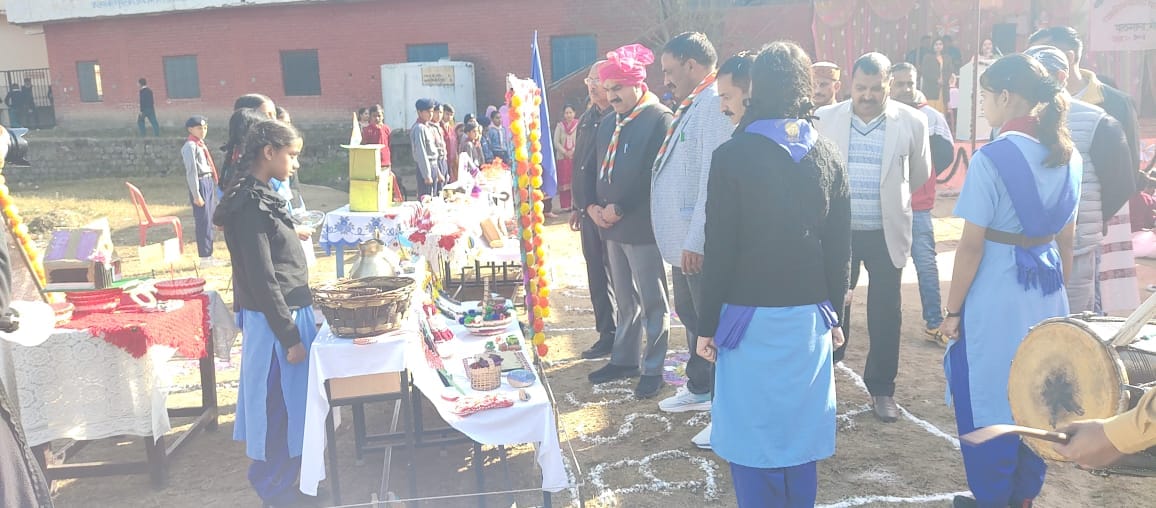 MLA honored meritorious students of Bhota School