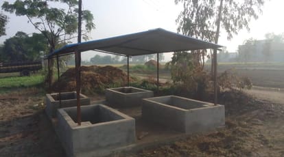 Garbage disposal plant built on private land