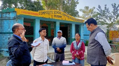 Additional District Magistrate inspected polling places