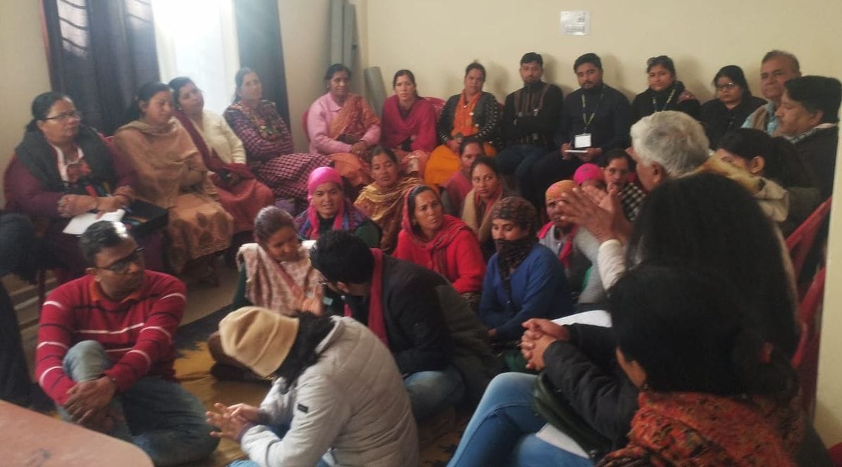 Thousands of candidates appeared for teacher eligibility examination in Mandi.