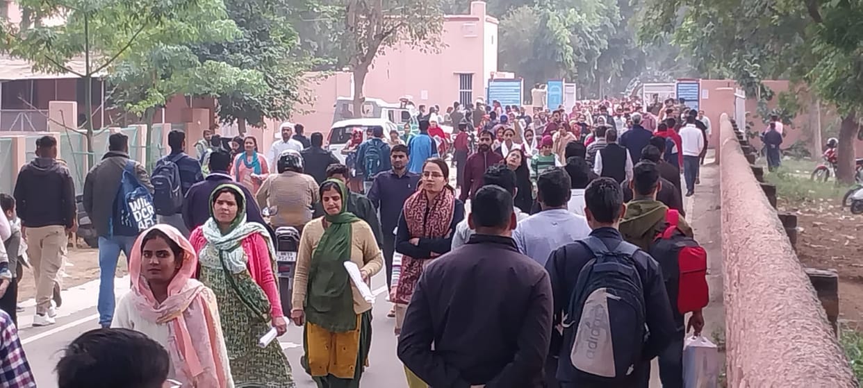 After HTET, JAM took the exam of candidates-citizens