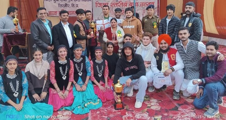 ponta college team selected for state yuva utsav