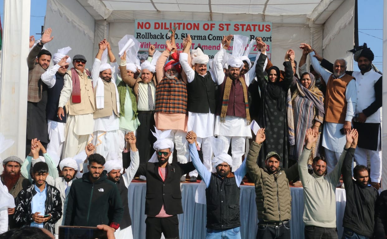 Jammu: Maha Panchayat organized for the rights of Gujjar Bakarwals