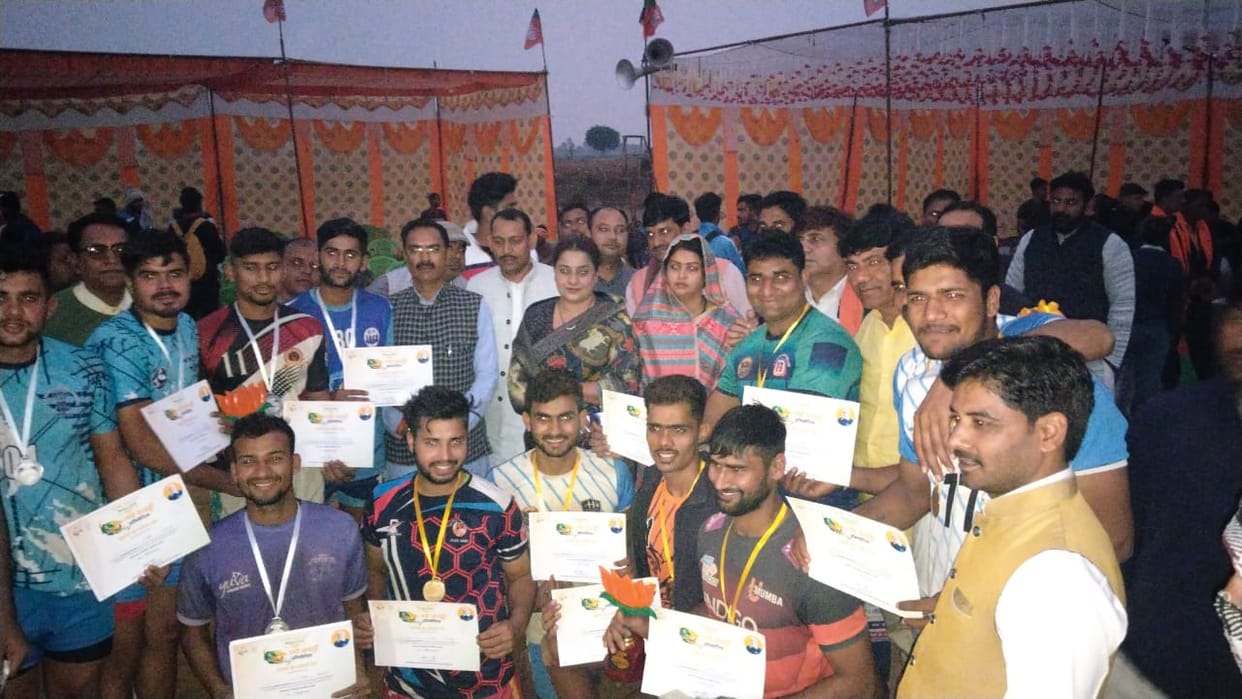 Saunda Habibpur team was victorious in Kabaddi