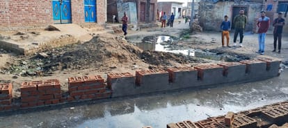 Allegation of building a culvert at the wrong place, complaint to DM