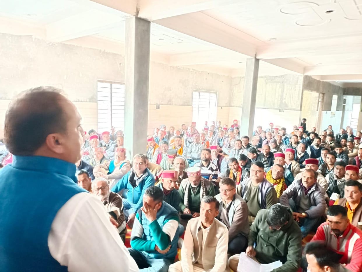 silai bjp organised meeting in sataun