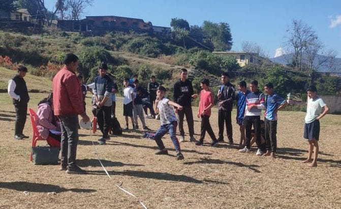 GIC Almora Wins In 400 meter