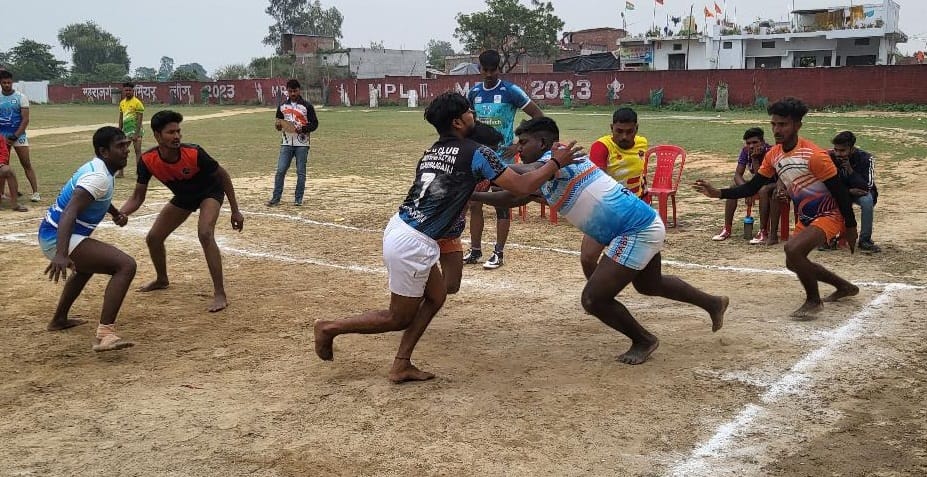 Colorful beginning of divisional basic children's sports competition