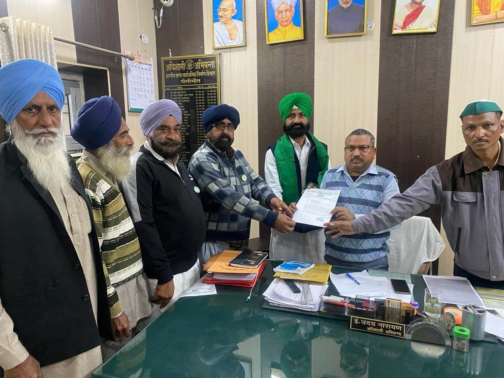 BKU gave memorandum demanding construction of road