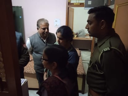 Theft at the house of senior assistant of election office