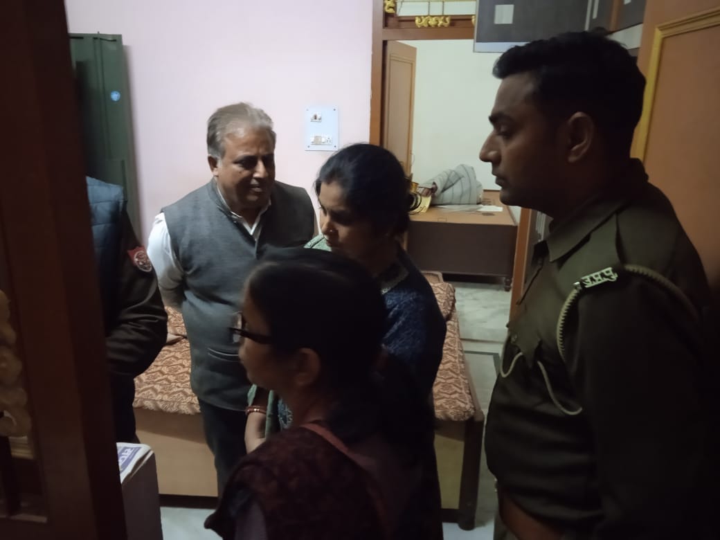 Theft at the house of senior assistant of election office
