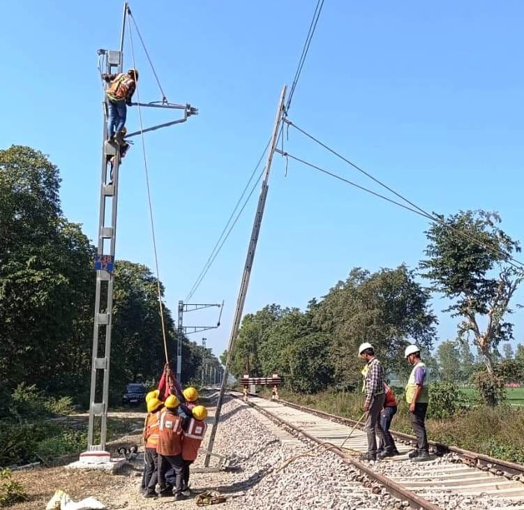 Efforts intensified to operate trains on Mailani-Pilibhit track till Holi