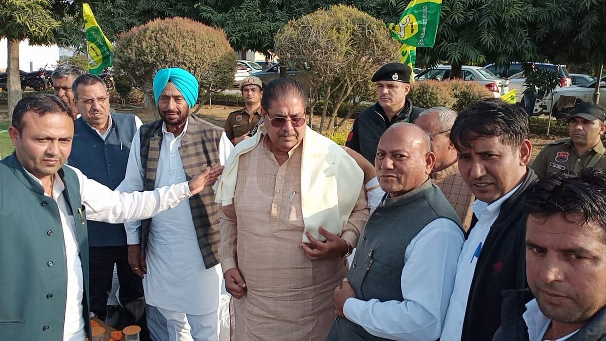Invitation given for JJP's Nav Sankalp Rally to be held on December 8