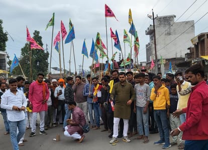 Khatu Shyam's Nishan Yatra started in Barkheda