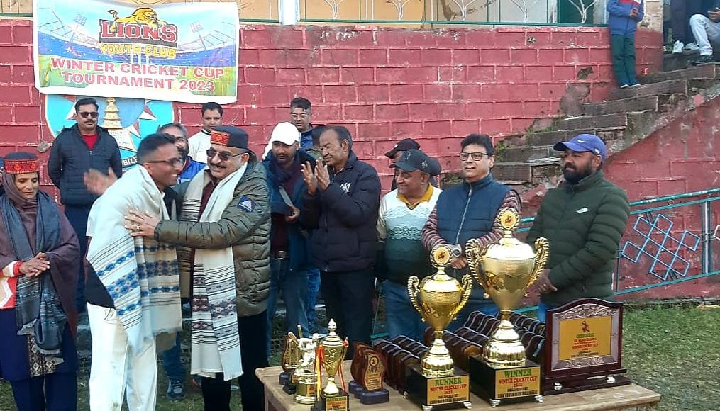 Dalhousie Police team won the cricket competition