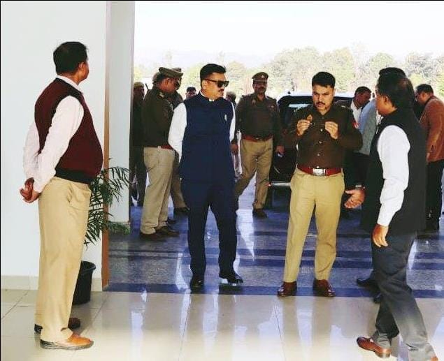 DM, SSP arrived at Glocal University for investigation