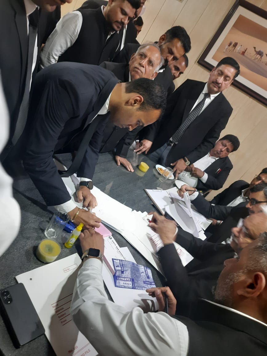 Chaudhar's war of Bar Association begins, three contenders contest for the post of head, nominations filed