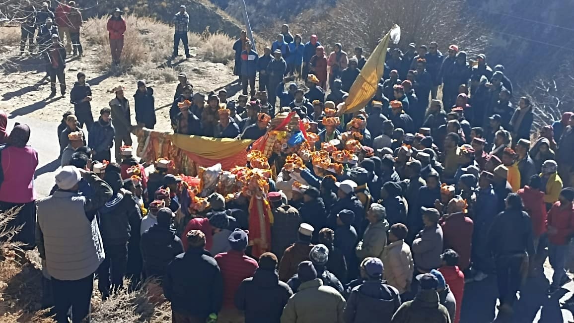 Hidimba mata separated from King Ghepan's Rath Yatra for three years
