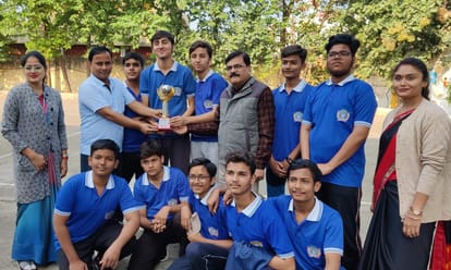 Blue House became the winner of Cricket League