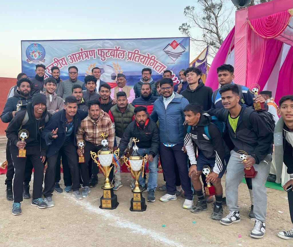 Pauri became the center of state level football tournament