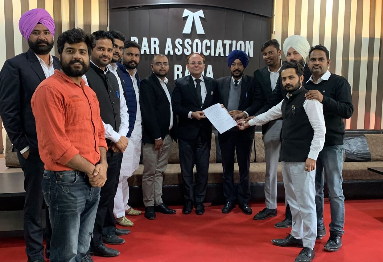 Nishant Jindal becomes Secretary of Ratia Bar Association