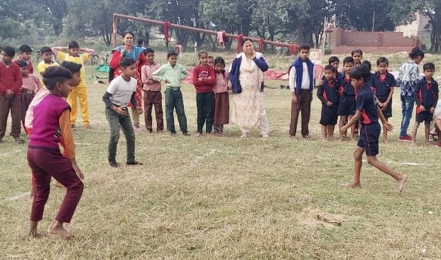 Imalia Sultanpur dominates in Khokho and Pre-Secondary School Baseti dominates in Kabaddi.